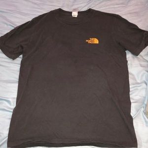 North face gray tee